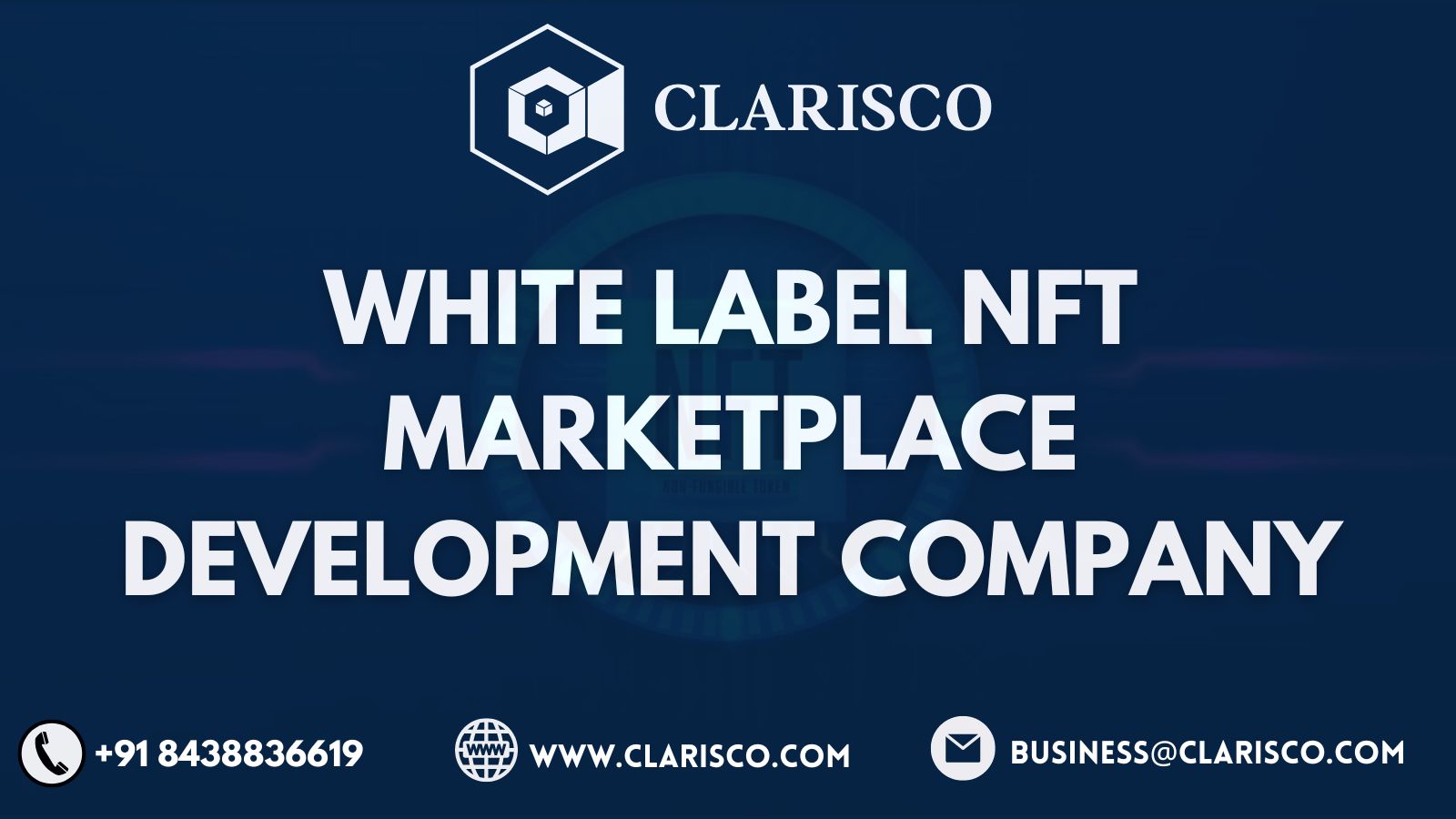 Clarisco - White Label NFT Marketplace Development
