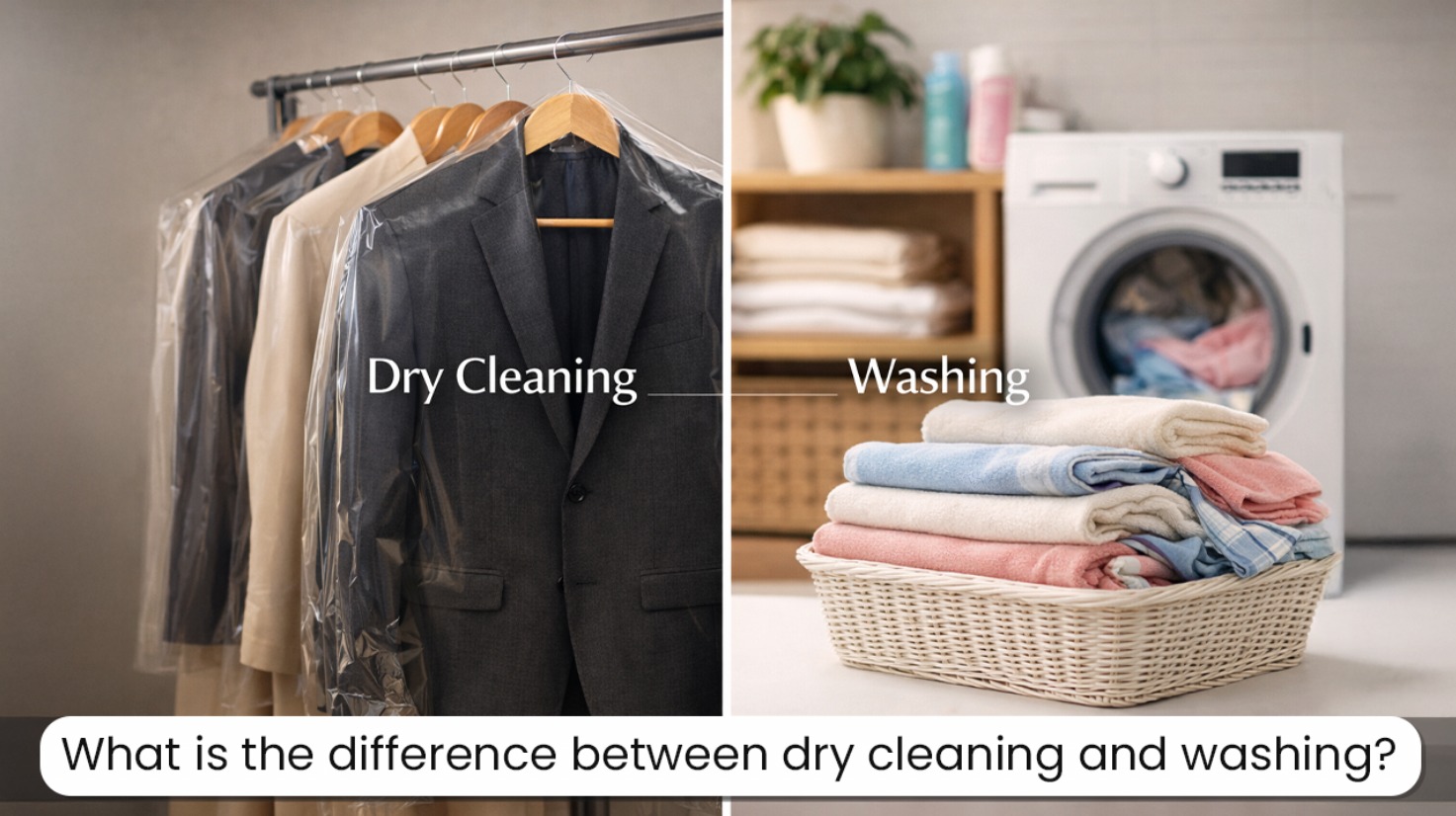 What is the Difference Between Washing and Dry Cleaning? - Washodry