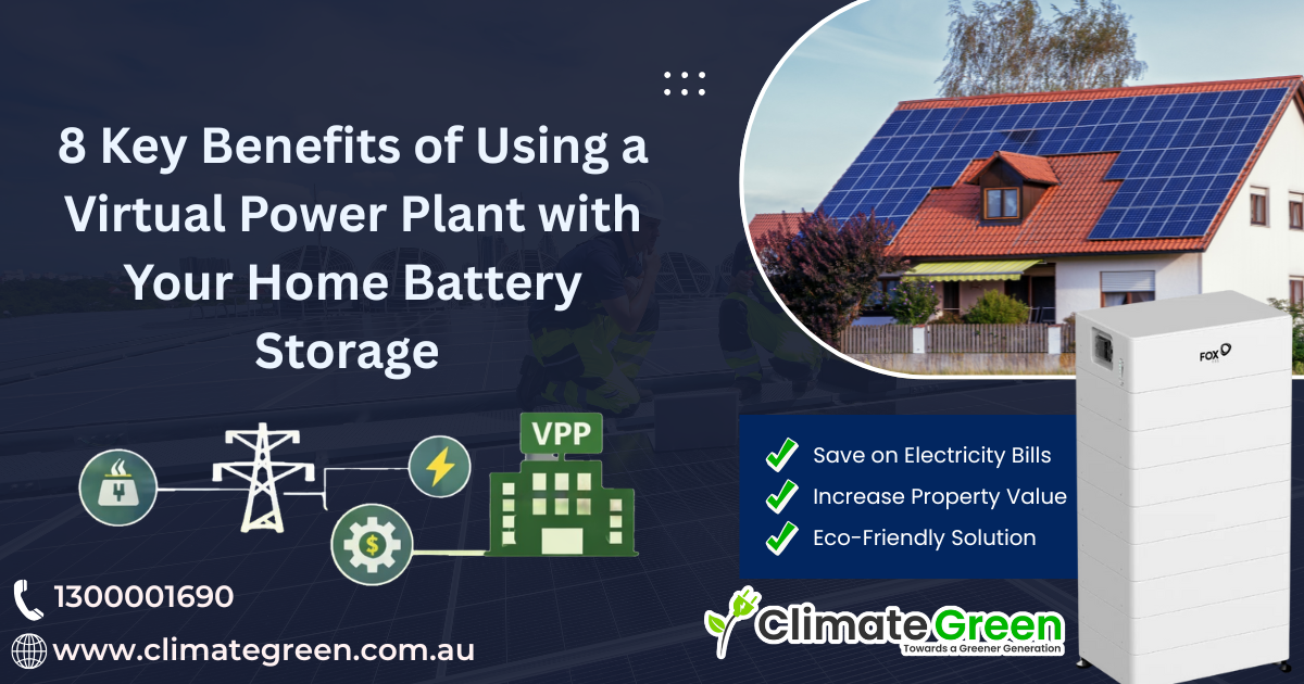 Benefits of Using a Virtual Power Plant Home Battery Storage
