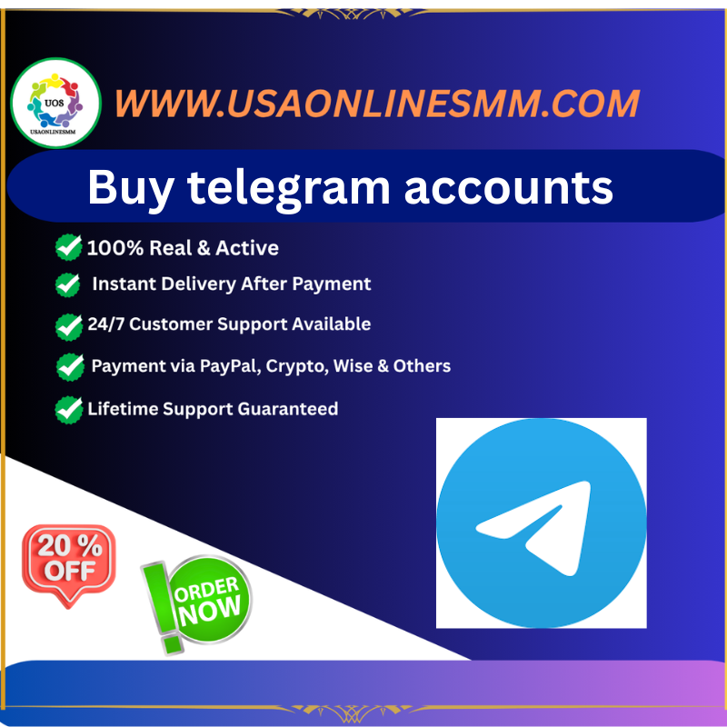 Buy Telegram Accounts - instant delivery 100 %