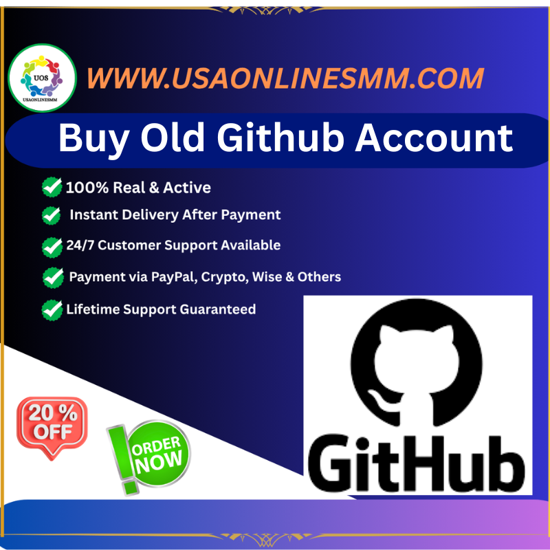 Buy Old Github Account - High Reputation