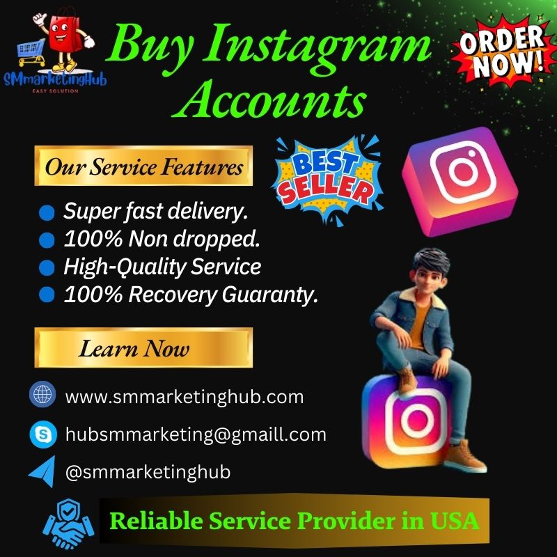 Buy Instagram Accounts - SMM Marketing Hub