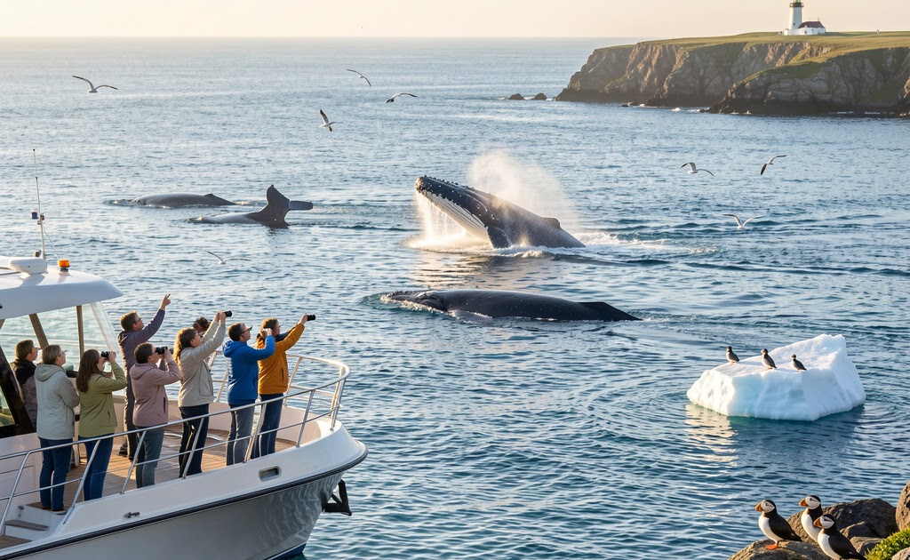 Curious About Seeing Puffins and Whales in Newfoundland Together?