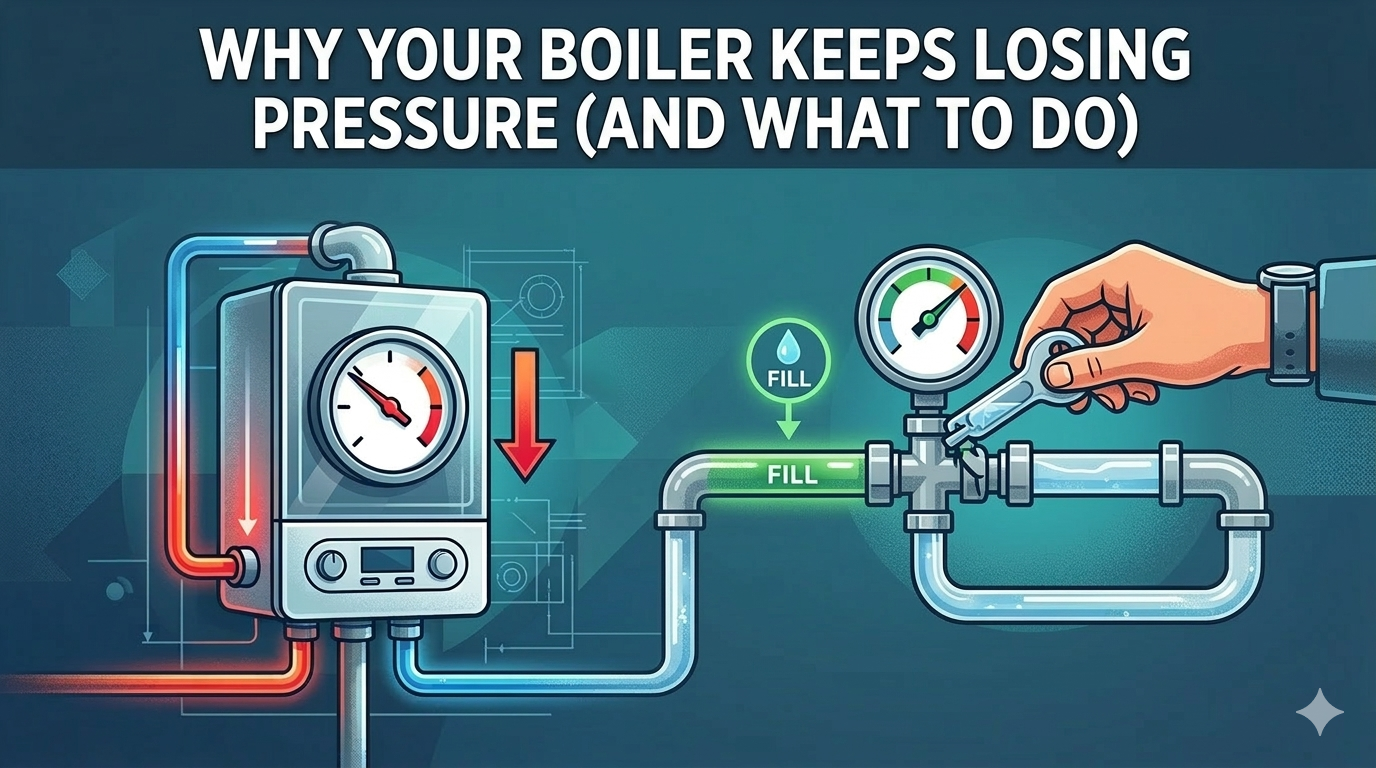 Why Your Boiler Keeps Losing Pressure (And What to Do)