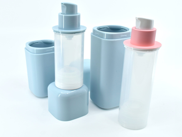 Mono-Material Square Airless Bottles Protect Formulas