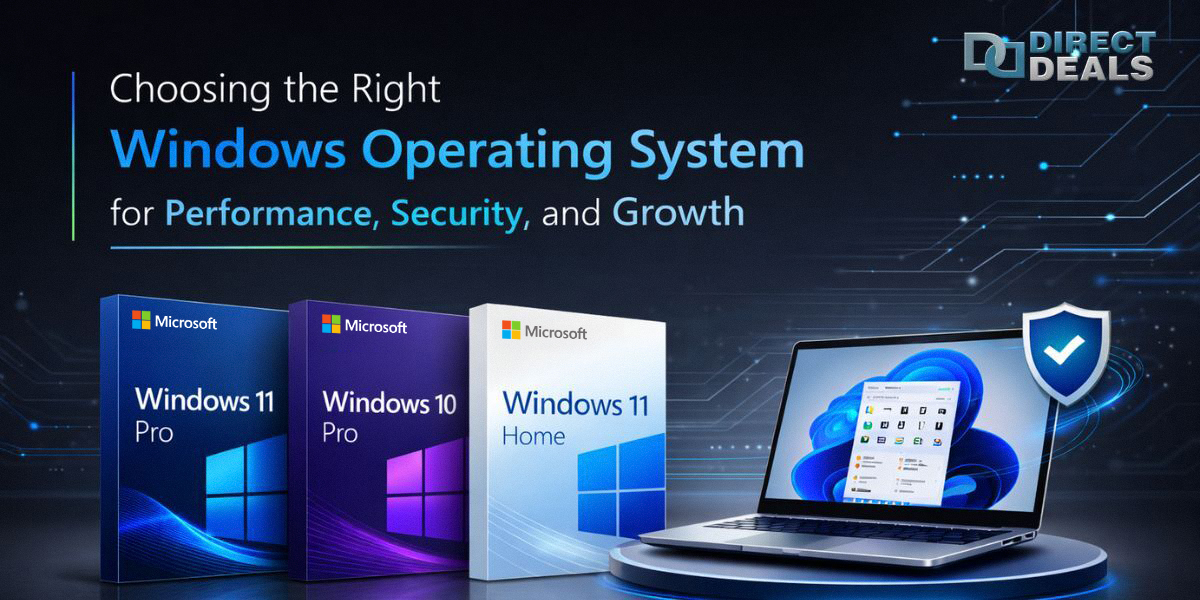 Choosing the Right Windows Operating System for Performance, Security, and Growth - DirectDeals