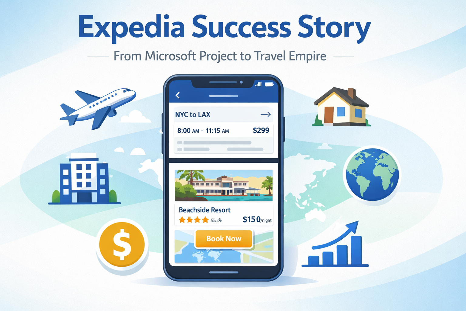 Expedia Success Story How a Small Microsoft Project Became a $20+ Billion Travel Giant