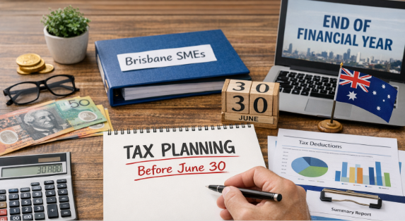 Tax planning strategies before June 30 for Brisbane SMEs