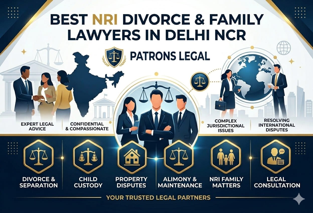 Best NRI Divorce & Family Lawyers in Delhi NCR | Patrons Legal