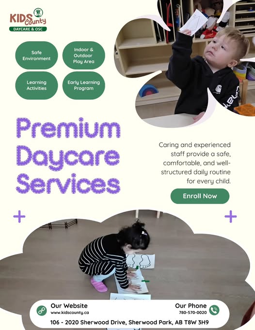 Pre-K Daycare in Sherwood Park: Building Strong Foundations for Early Learning : kidscountydayca — LiveJournal