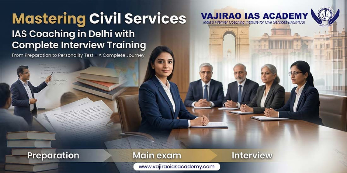 Mastering Civil Services: IAS Coaching in Delhi with Complete Interview Training That Truly Prepares You