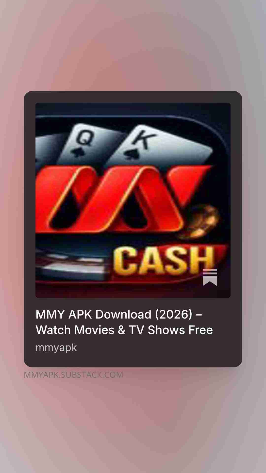 mmy apk Profile Picture