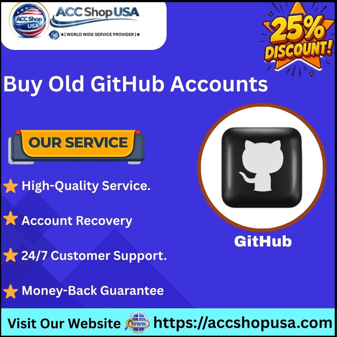 Buy Old GitHub Accounts - Reliable & 100% Best Accounts