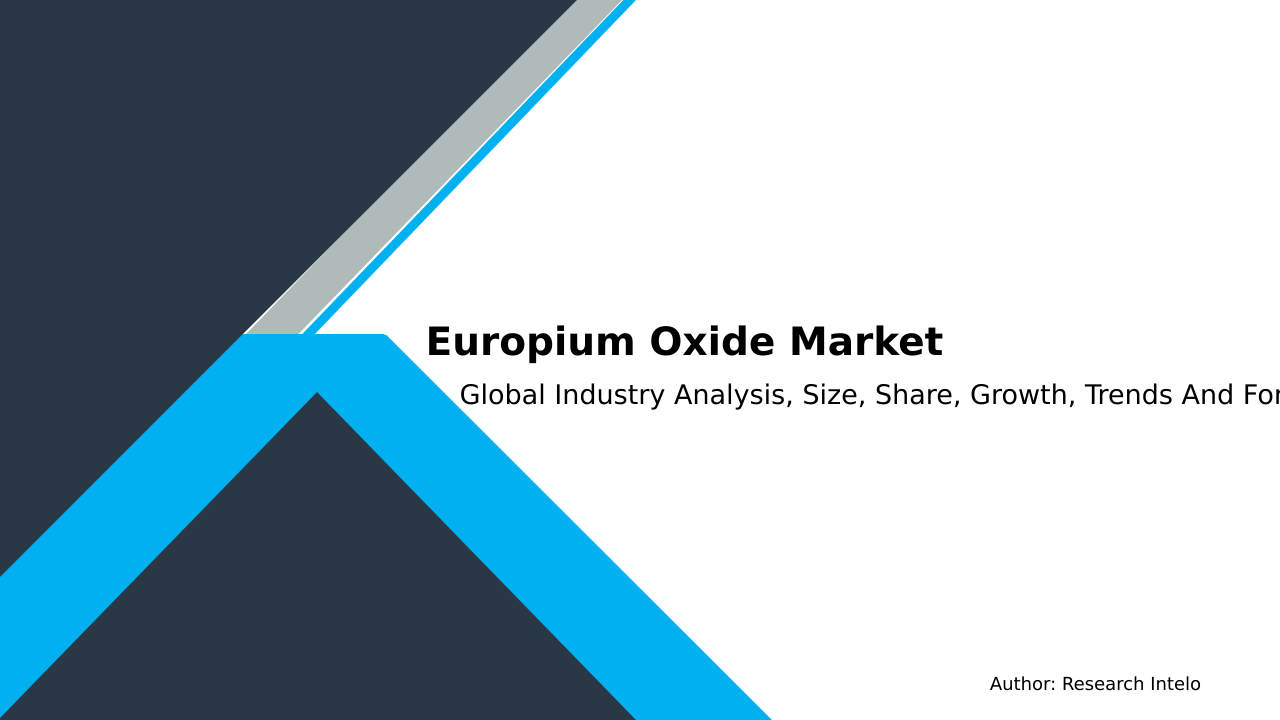 Europium Oxide Market Research Report 2033