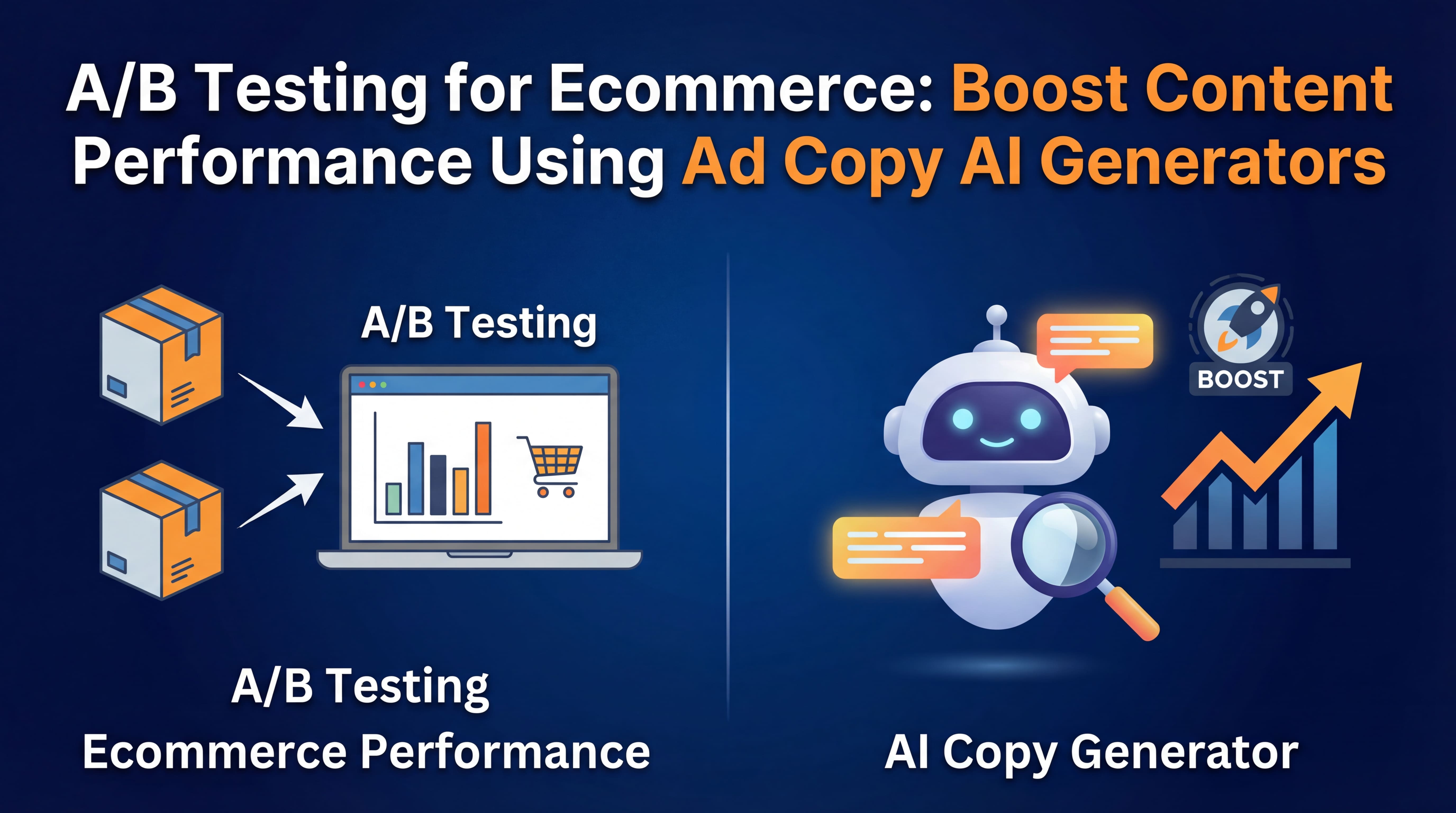 A/B Testing for Ecommerce: Boost Content with Ad Copy AI