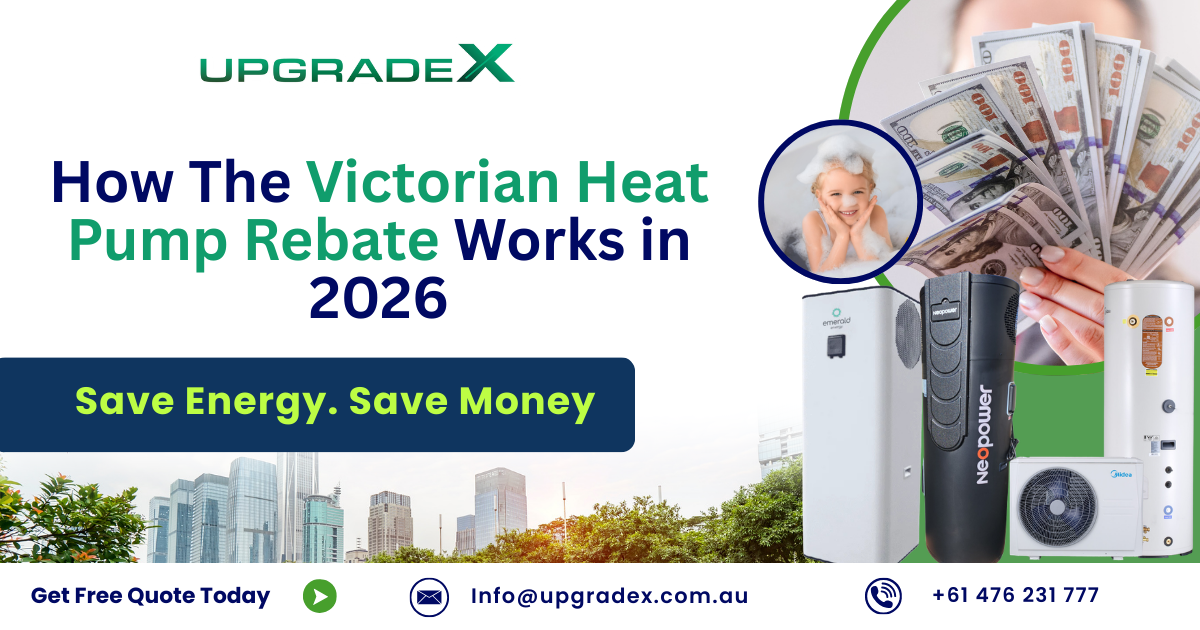 How the Victorian Heat Pump Hot Water Rebate Works in 2026