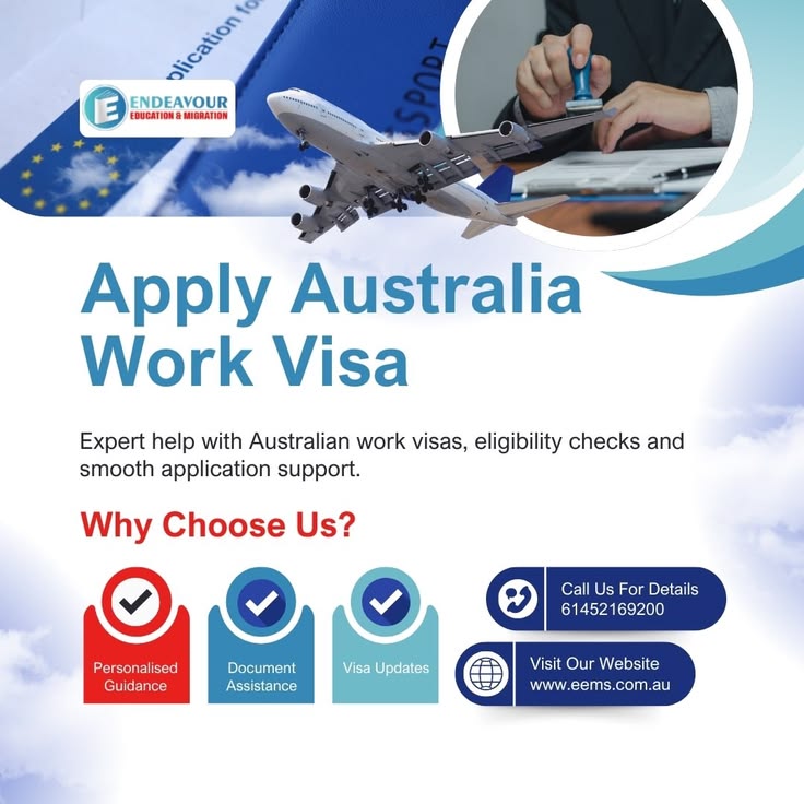 Apply Australia Work Visa with Expert Guidance