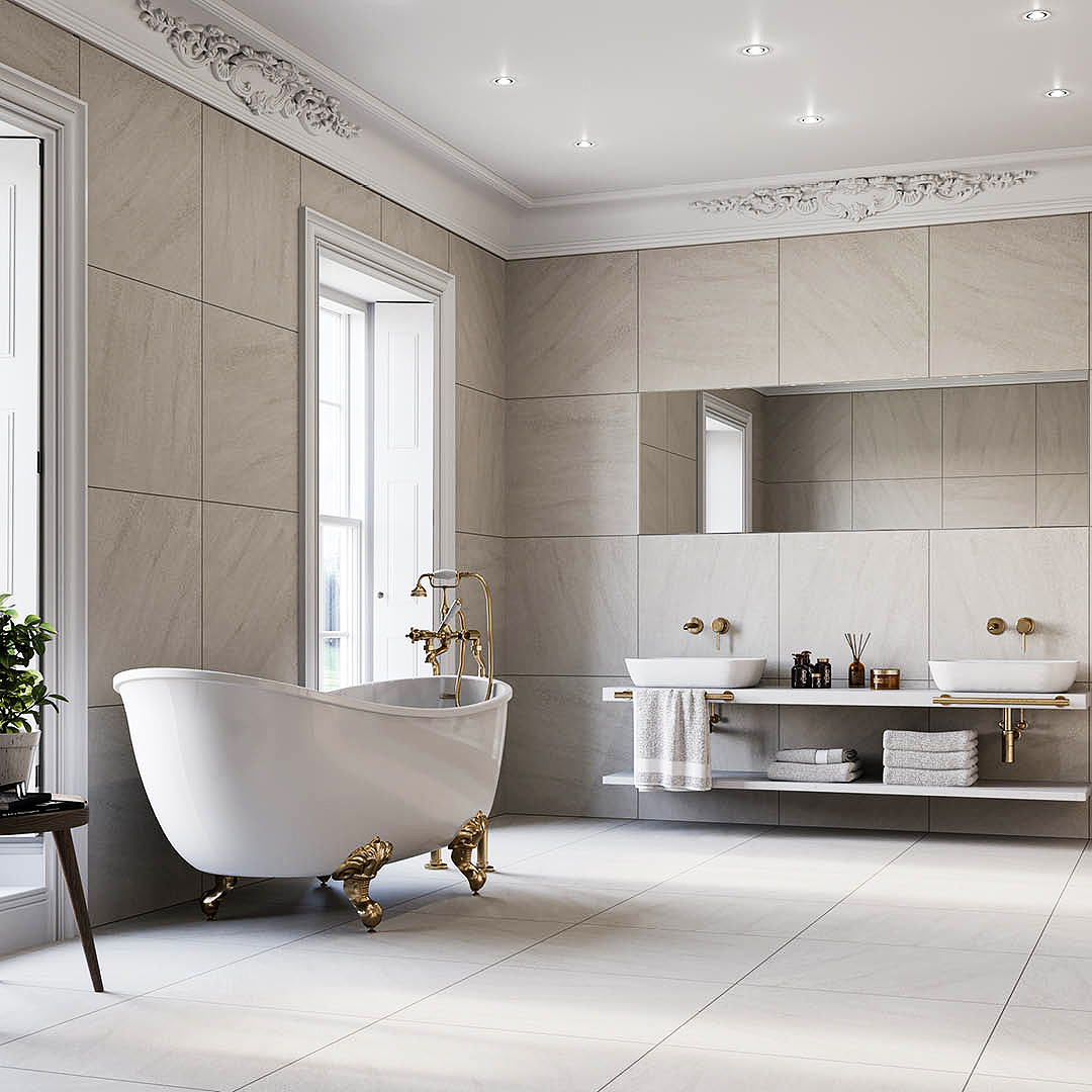 Why White Porcelain Tile is Perfect for Bright & Open Interiors