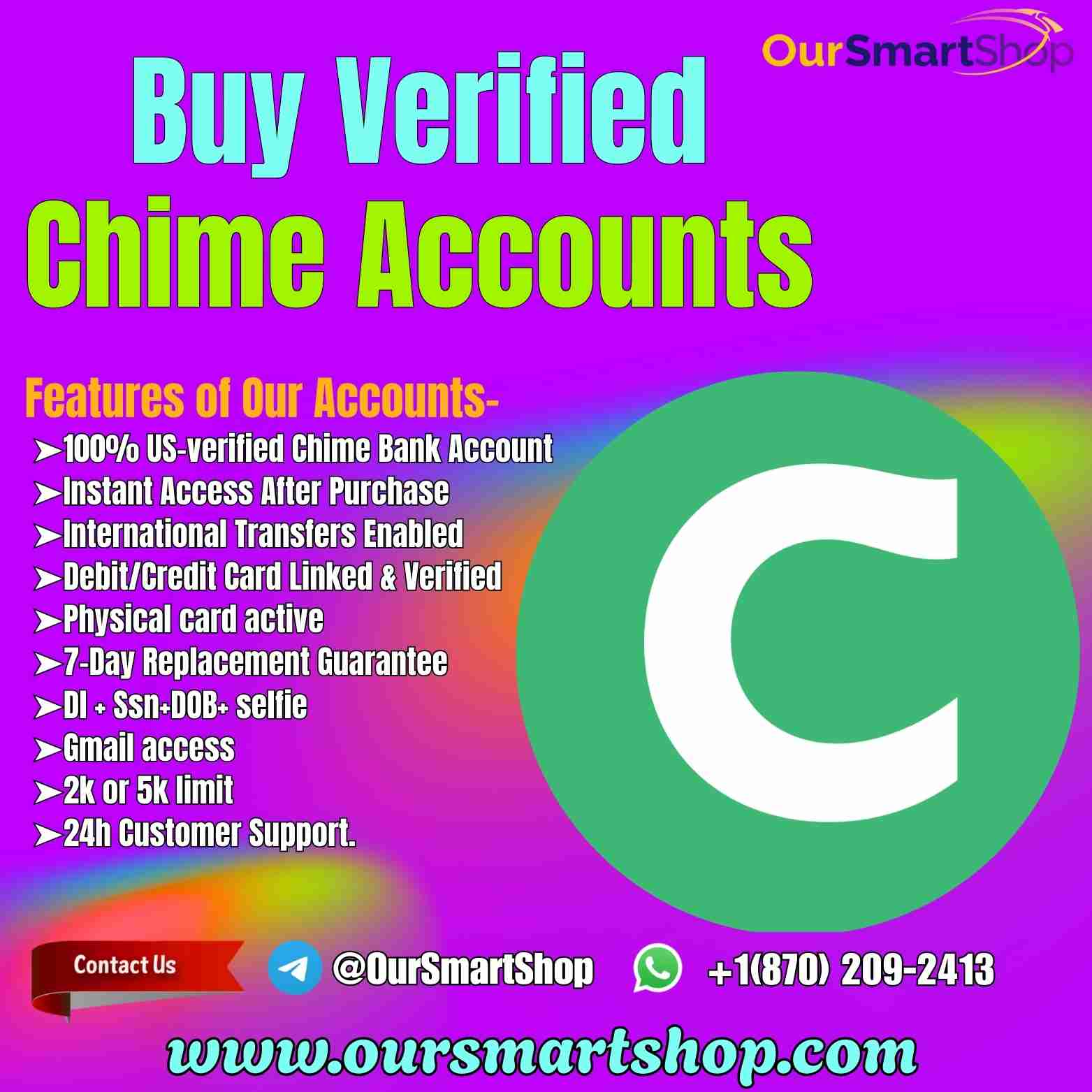 Buy Verified Chime Accounts for Business  Personal Use Profile Picture