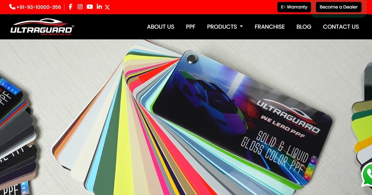 Paint Protection Film - PPF on Car by Ultraguard