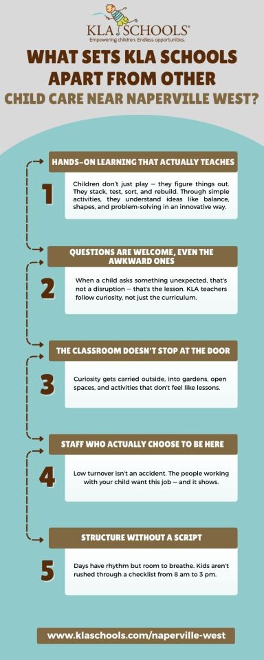 What Sets KLA Schools Apart from Other Child Care Near Naperville West
