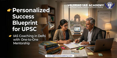 Personalized Success Blueprint: IAS Coaching in Delhi with One-to-One Mentorship