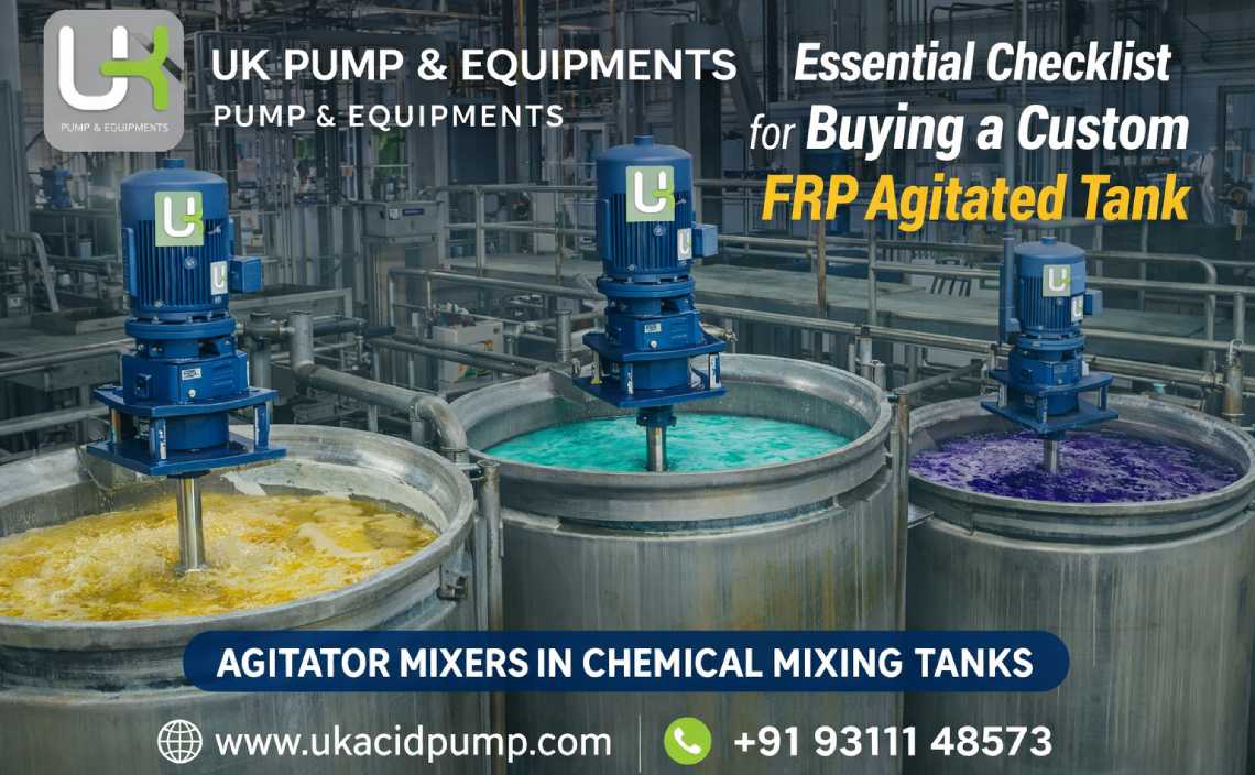 Essential Checklist for Buying a Custom FRP Agitated Tank