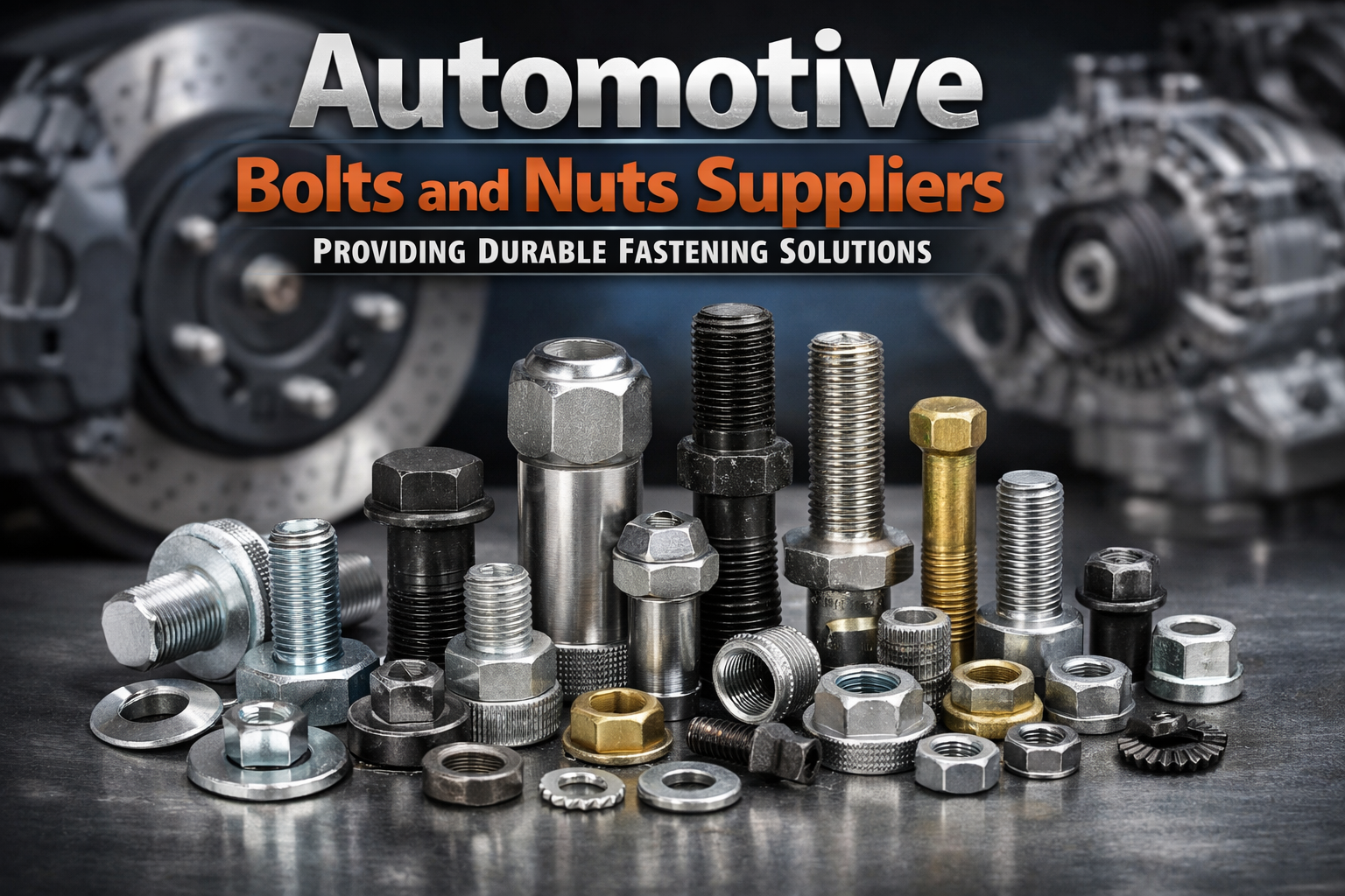 Automotive Bolts and Nuts Suppliers Providing Durable Fastening Solutions - Gifyu