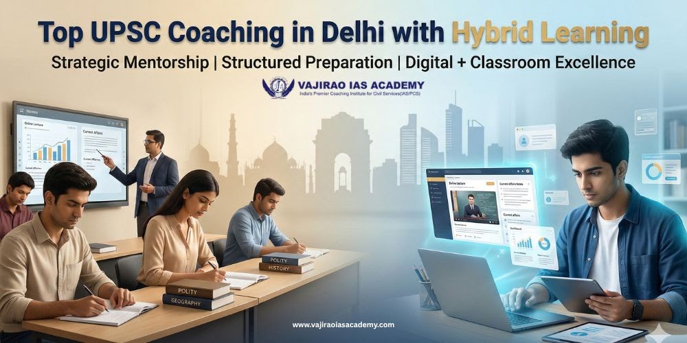 Top UPSC Coaching Delhi with Hybrid Learning