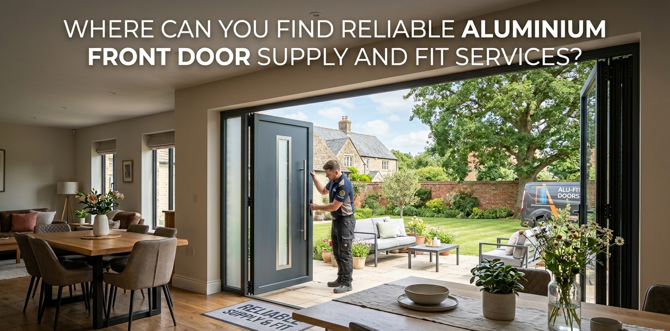 Where can you find reliable aluminium front door supply and fit services