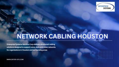 Network Cabling Houston – Reliable Structured Cabling Solutions