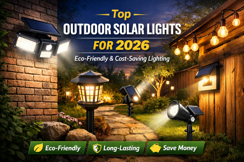 Top Outdoor Solar Lights for 2026 | Cost-Saving Lighting | My Premium Collection