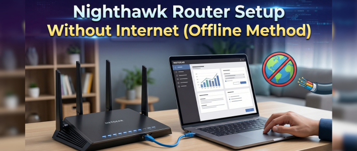 Nighthawk Router Setup Without Internet (Offline Guide)
