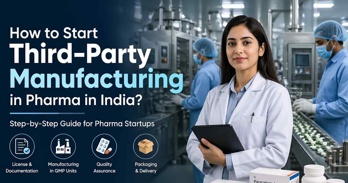 How to Start Third-Party Manufacturing in Pharma in India?