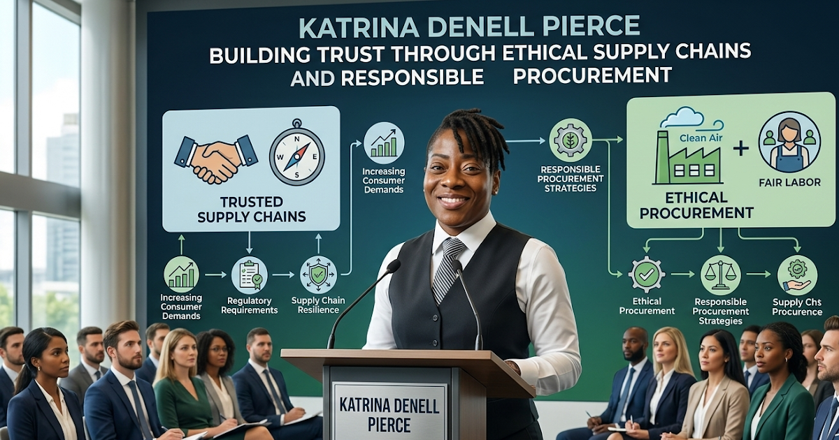 Katrina Denell Pierce: Building Trust Through Ethical Supply Chains and Responsible Procurement