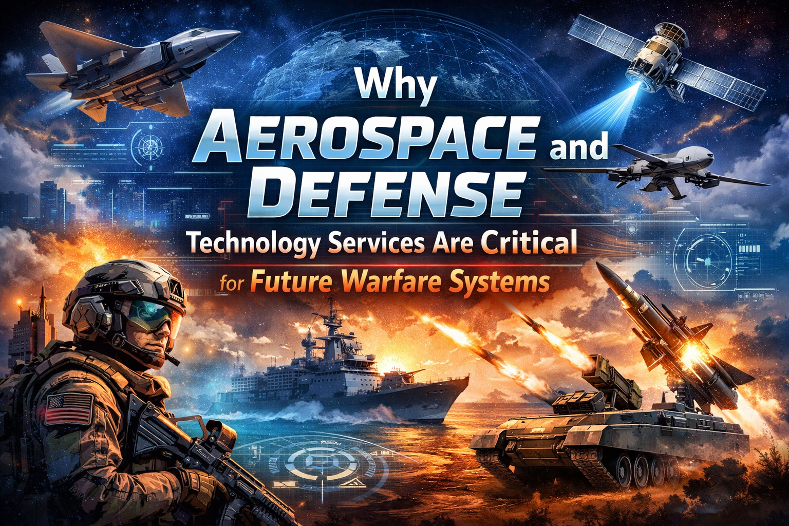 Why Aerospace and Defense Technology Services Are Critical for Future Warfare Systems