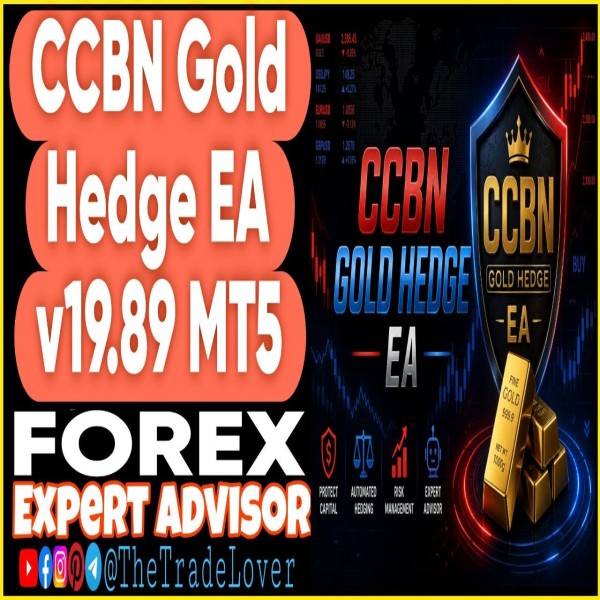 CCBSN Gold Hedge EA v19.89 MT5 + Presets (Works on Build 5800) | Forex Robot | MT5 Expert Advisor - The Trade Lovers