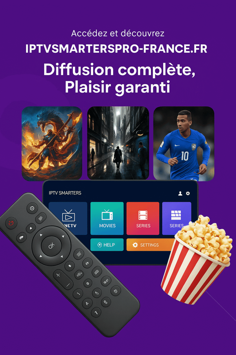 IPTV Smarters Pro App – Stream Live TV, Movies & Series Easily