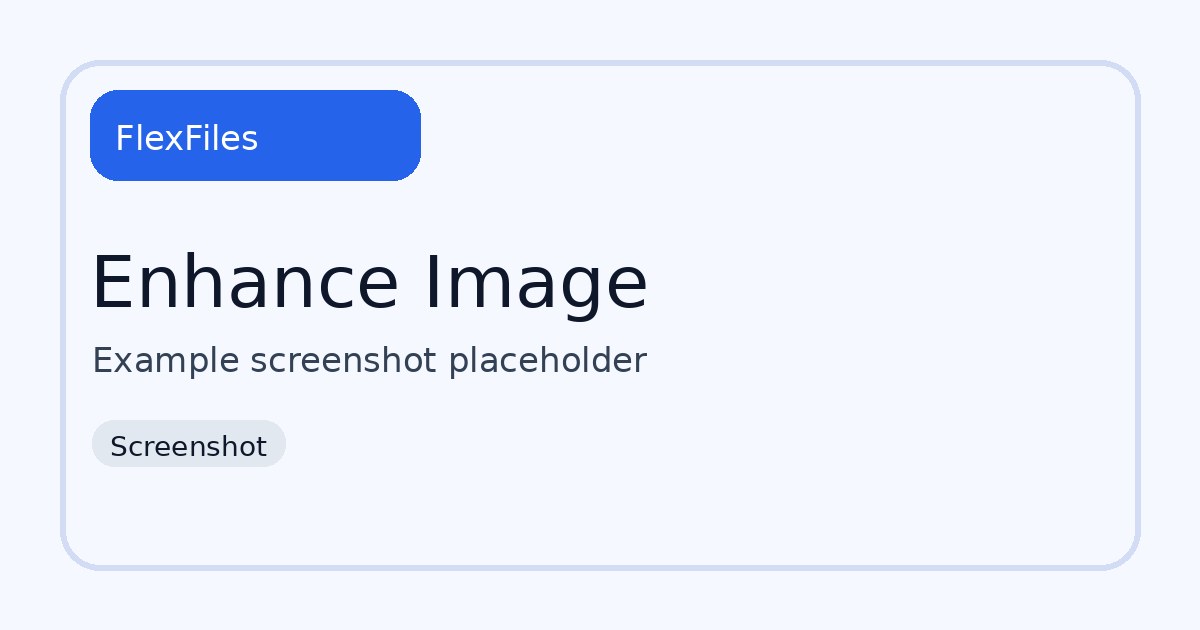 Workflows & Batch Automation (OCR → Compress) | Flex Files