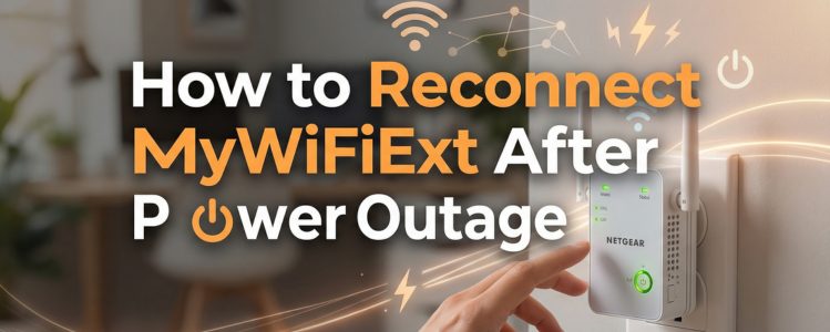 How to Reconnect MyWiFiExt After Power Outage (Easy Guide)