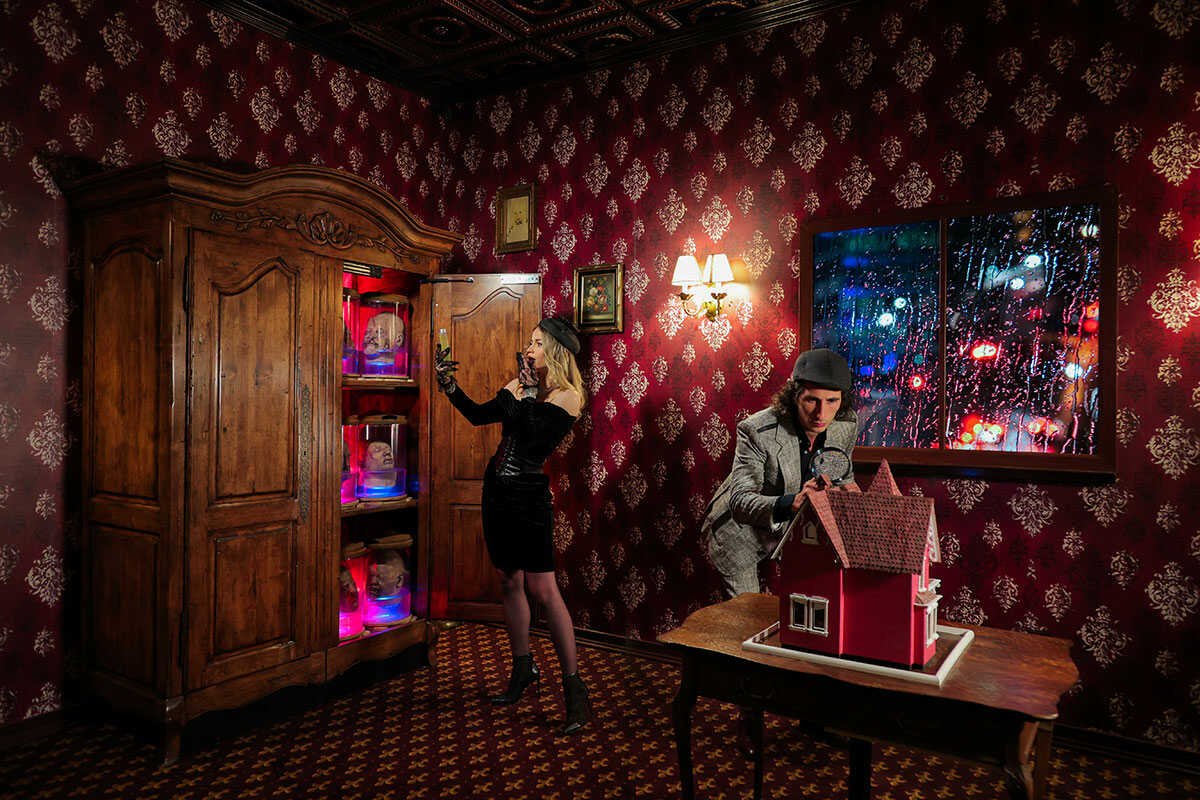 Sherlock Holmes & Beautiful Mind | Sherlock escape rooms LA