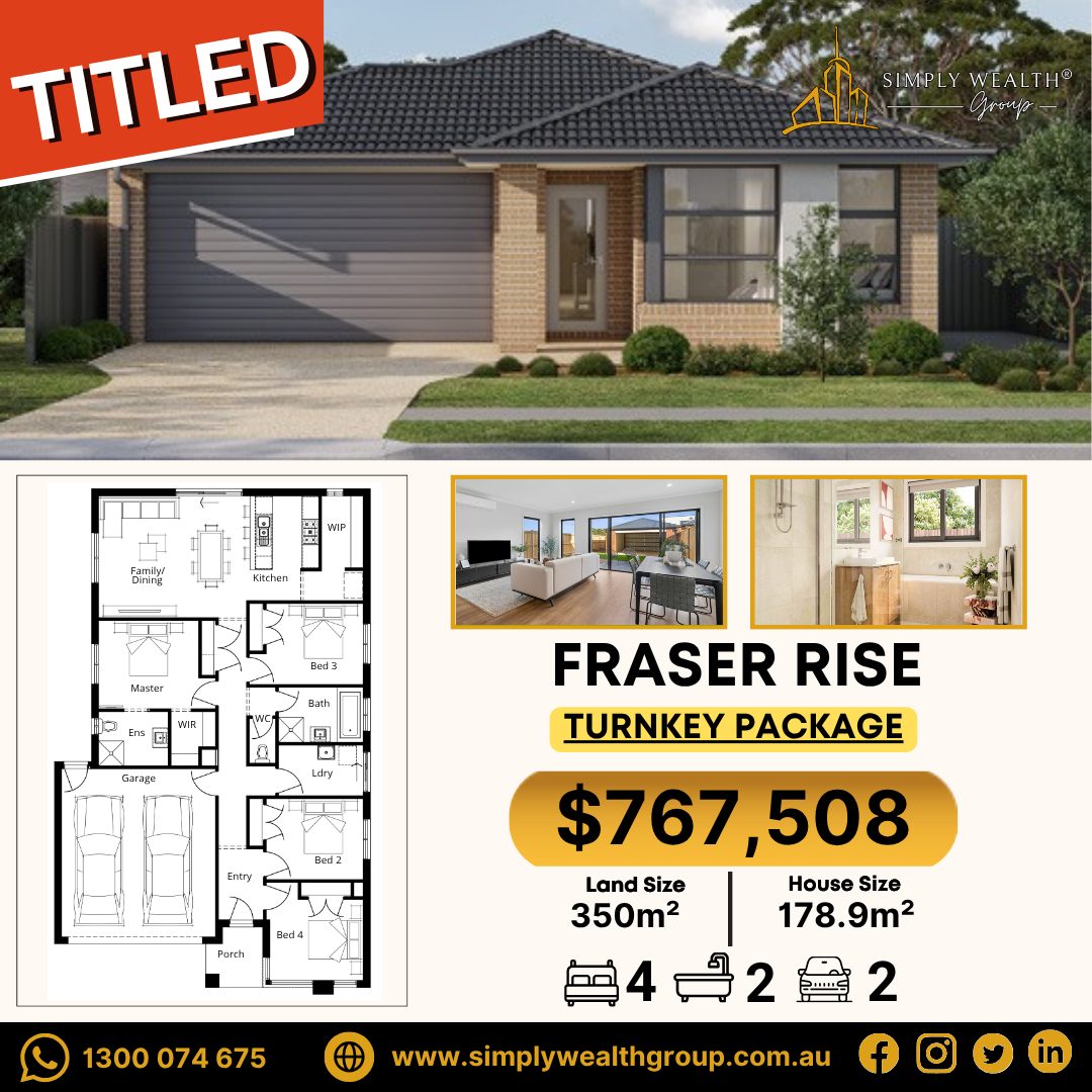 House And Land In Fraser Rise | Simply Wealth Group