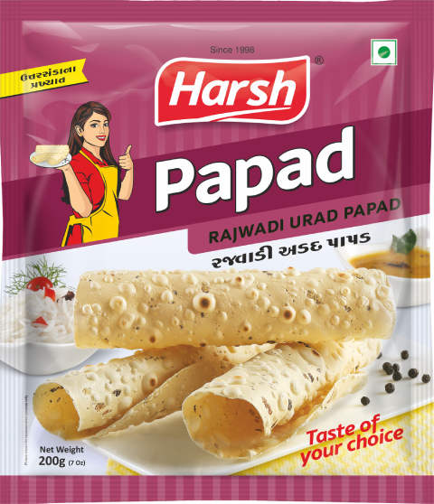 Harsh Rajwadi Papad - Papad Manufacturer in Gujarat, India
