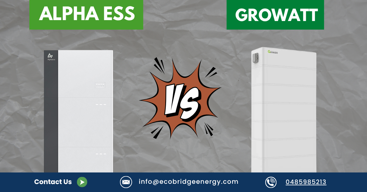 Alpha ESS vs Growatt: Which Solar Battery is Better in Australia?