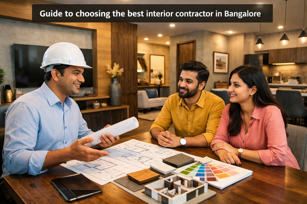 How to Choose the Best Interior Contractor in Bangalore (2026)