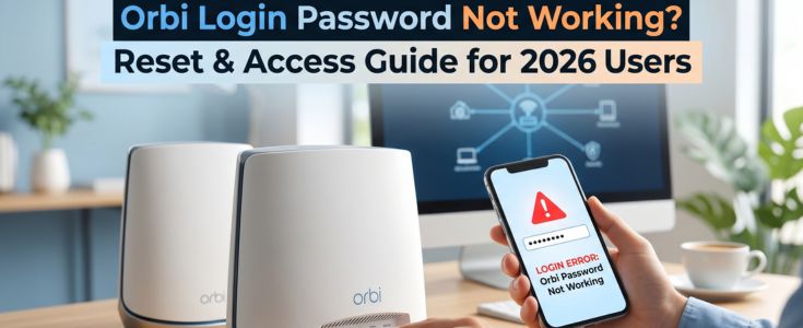 Orbi Login Password Not Working? Fix Guide 2026