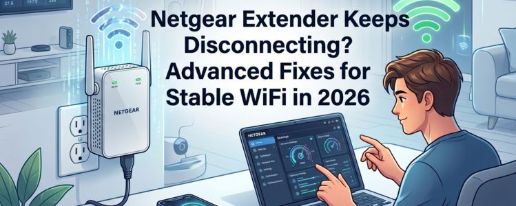 Netgear Extender Keeps Disconnecting? Fix It Fast (2026)