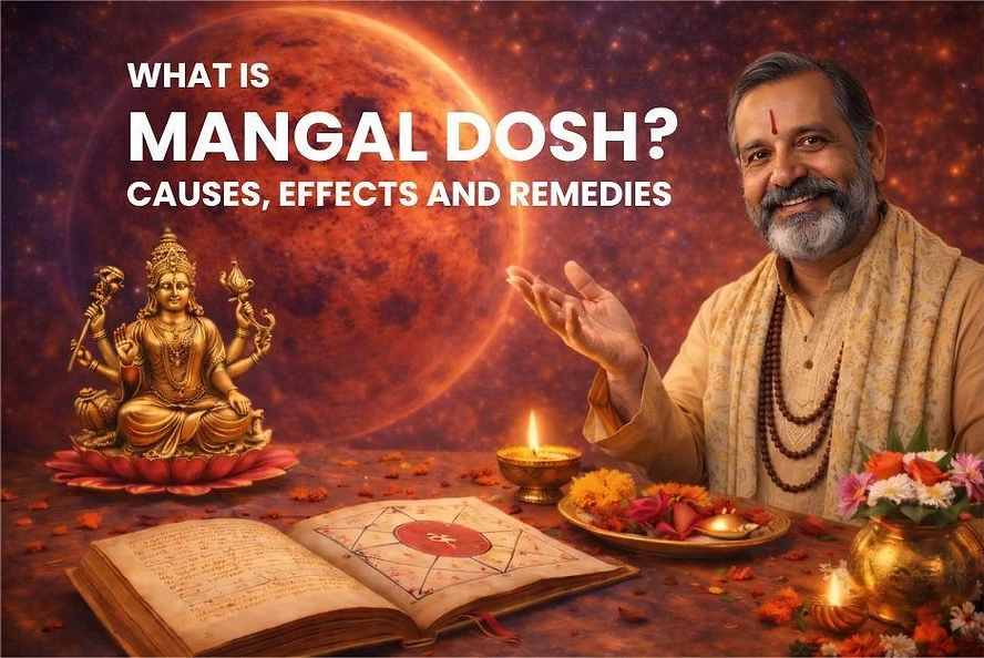 What is Mangal Dosh? Causes, Effects and Remedies Guidance from Expert Astrologer