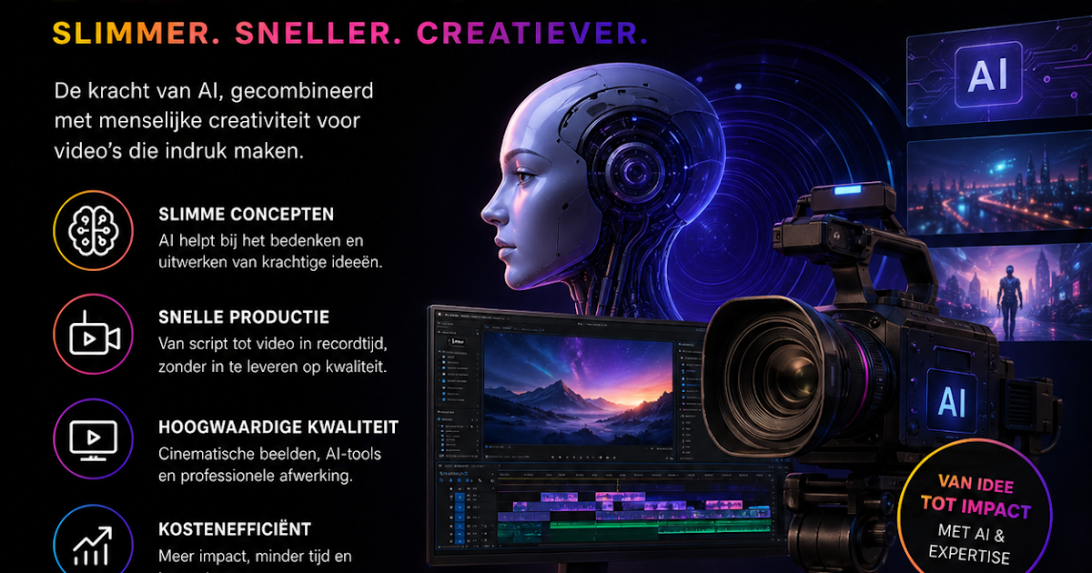 AI Video Productie: De Toekomst van Contentcreatie