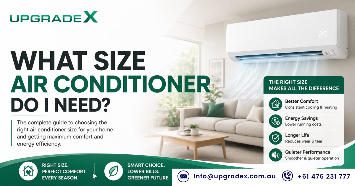 Air Conditioner Guide: Choosing the Right Size for Your Melbourne